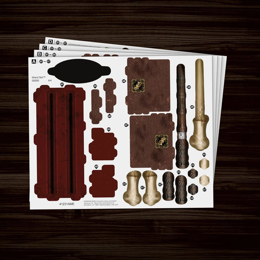 Harry Potter 4D Build Harry Potter Wands 3D Puzzle Model Kit