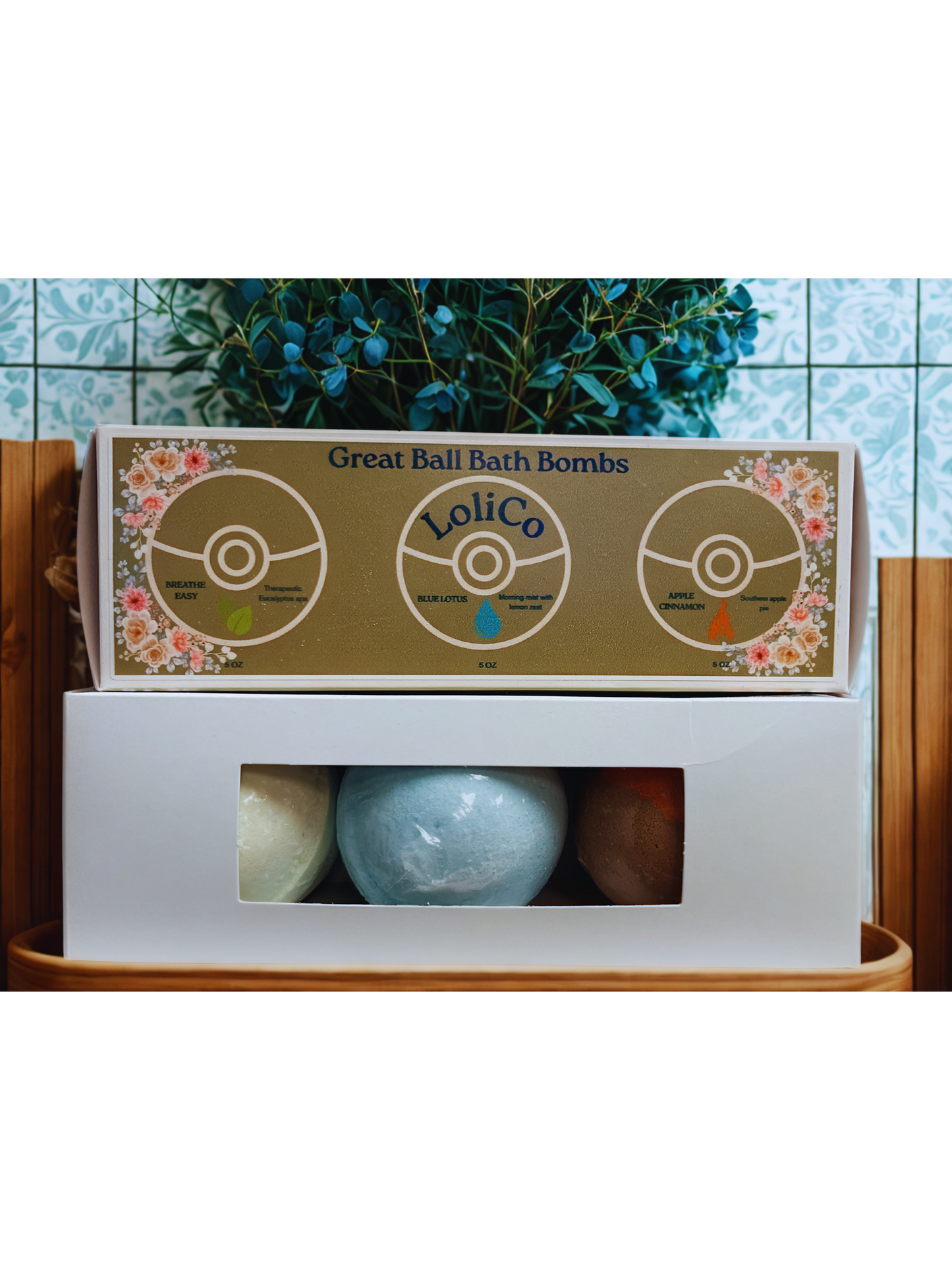 Great Ball Bath Bomb-Trio