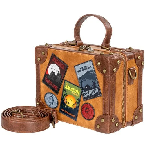 Universal Monsters Travel Trunk Crossbody Bag - Entertainment Earth Exclusive