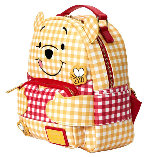 Winnie the Pooh Gingham Mini-Backpack