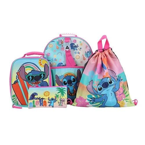 Lilo & Stitch Light Up Backpack 4-Piece Set