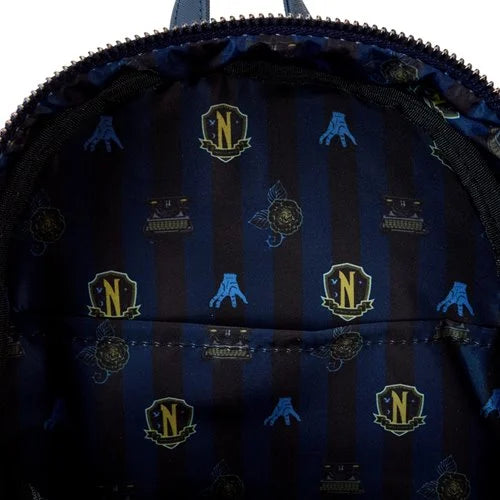 Wednesday Nevermore Academy Mini-Backpack