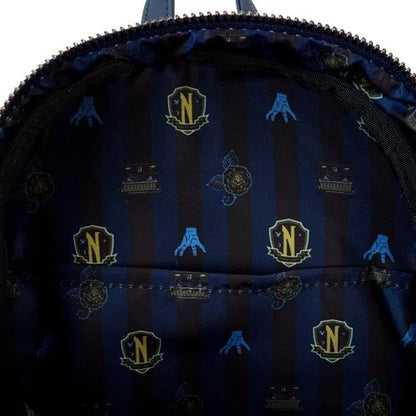 Wednesday Nevermore Academy Mini-Backpack